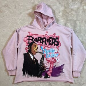 Barriers Charlie "Bird" Parker hoodie Pink Mens L